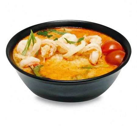 Суп Том Ям с рисом