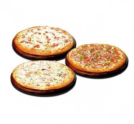 Комбо набор Три пиццы