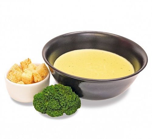 Овощной крем суп с брокколи